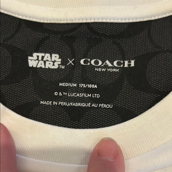 NWT Coach Graphic Star Wars Collaboration Shirt - Picture 6 of 9